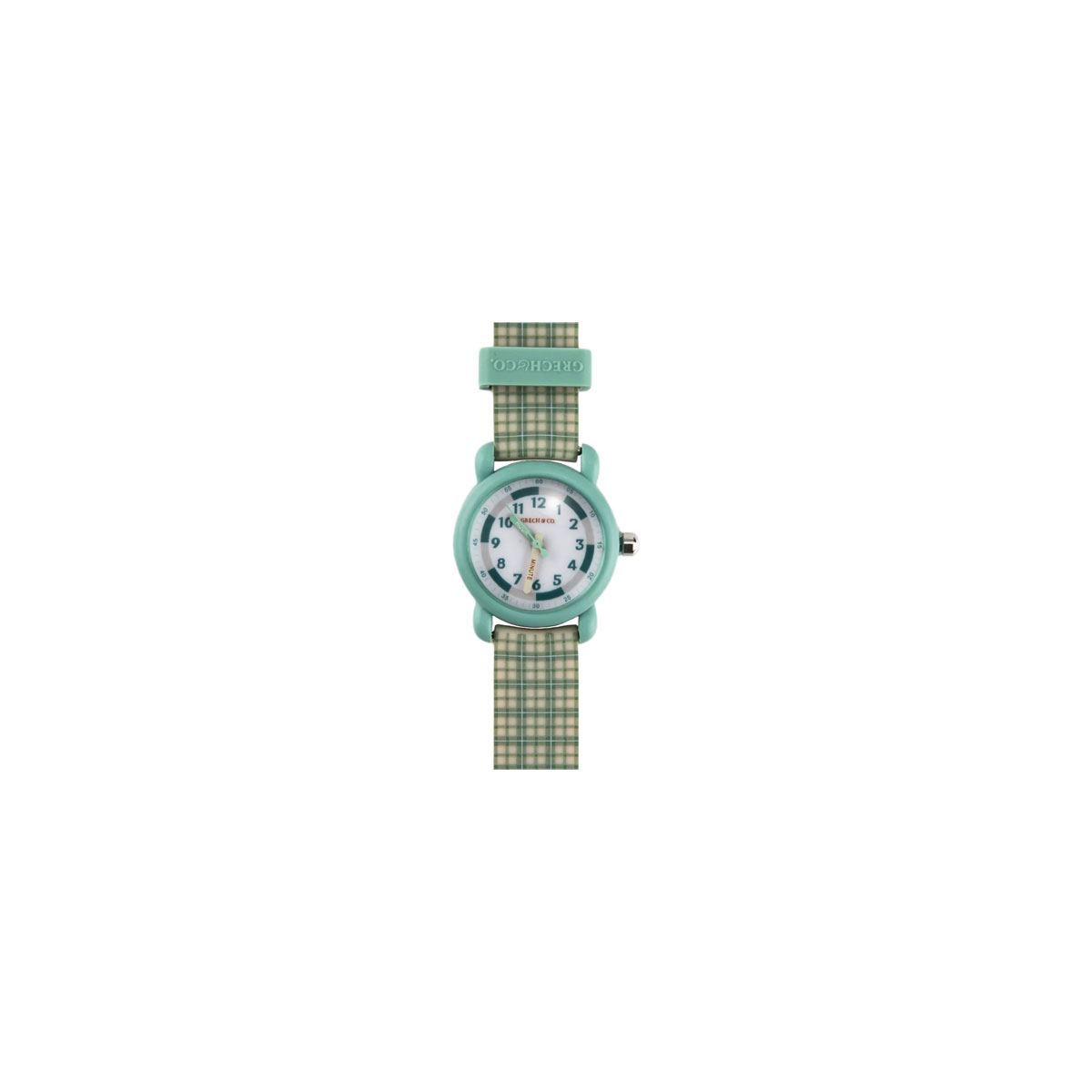 Bernu-rokaspulkstenis-Fern-Plaid-Pattern,-Grech-and-Co