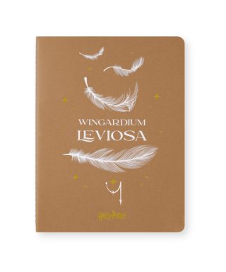 Piezīmju burtnīca Moleskine Cahier no Moleskine Harry Potter Spells Collection limitētas sērijas kolekcijas. 120 lapaspuses. Līniju lapas. Kartona vāki.