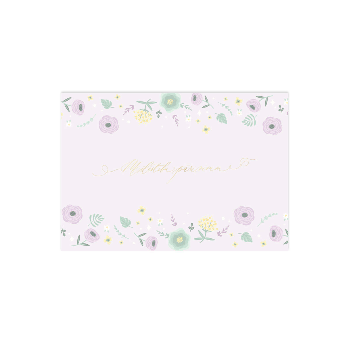 Kartite-Milestību-pari-visam,-Lilac,-Lovers-garden,-Manilla