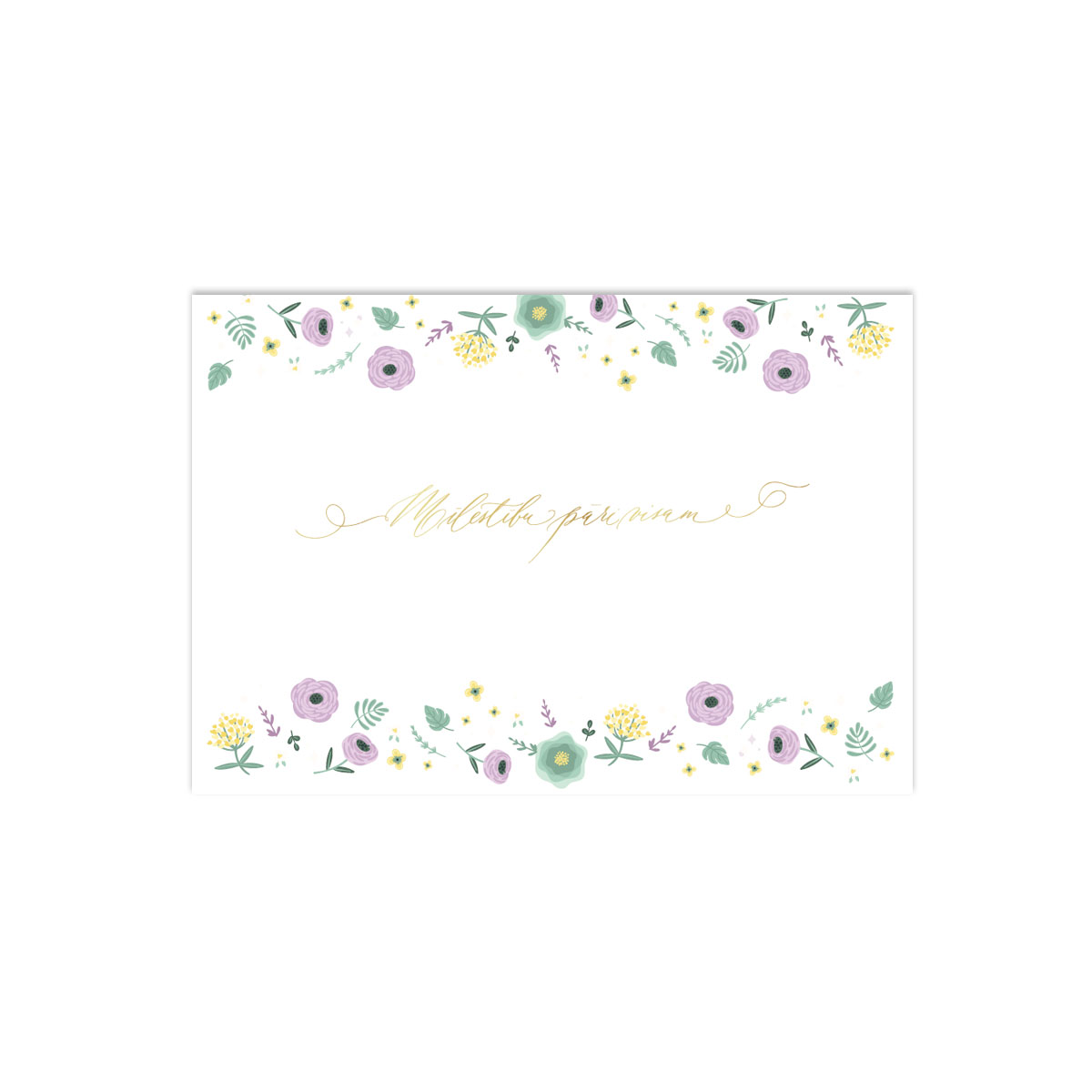 Kartite-Milestibu-pari-visam,-White,-Lovers-garden,-Manilla