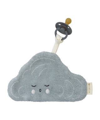 Knupīša turētājs Cloud, Cottage Blue, Pacifier Cuddle, Fabelab