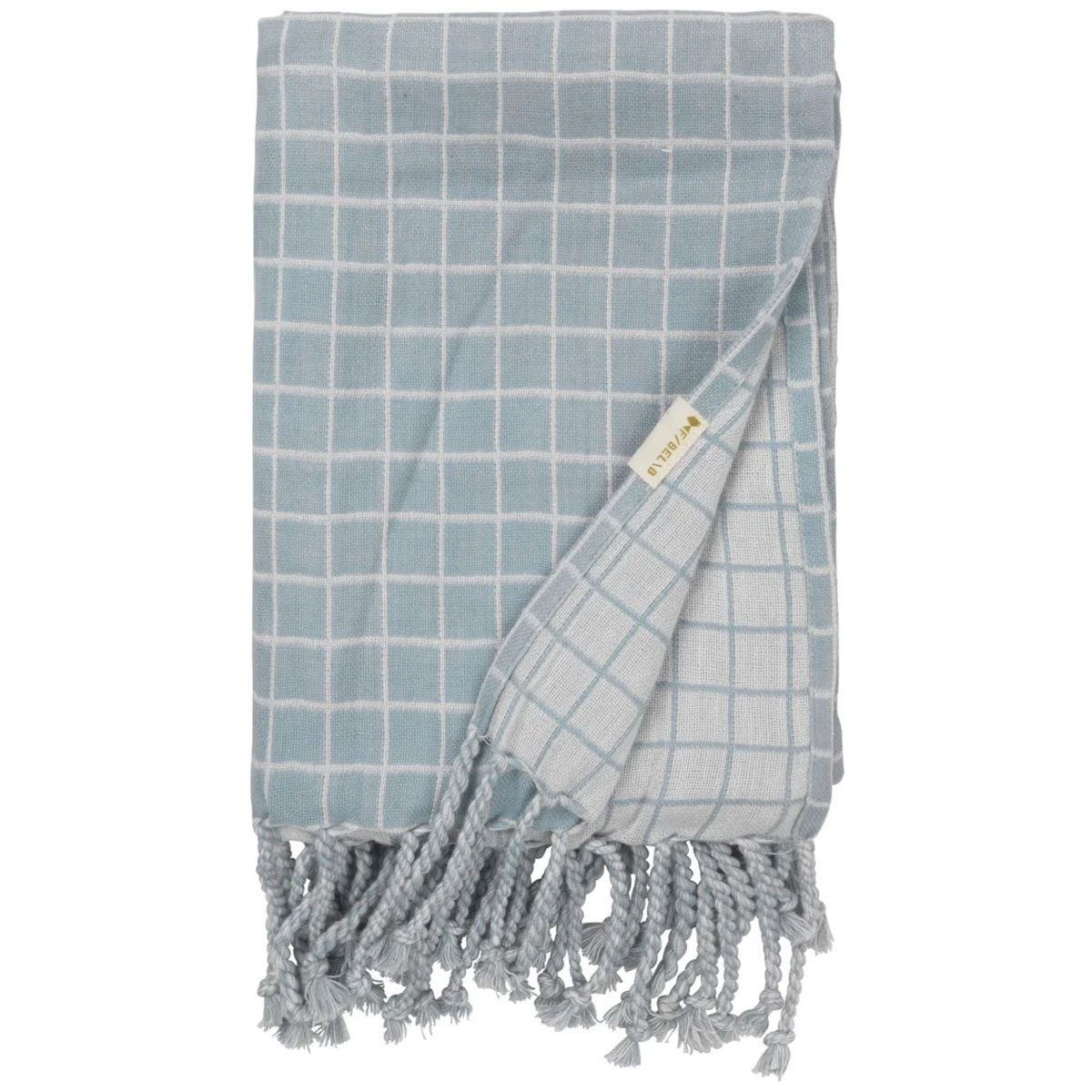 Kokvilnas-sedzina-Baby-Blanket,-Grid,-Cottage-Blue,-Fabelab
