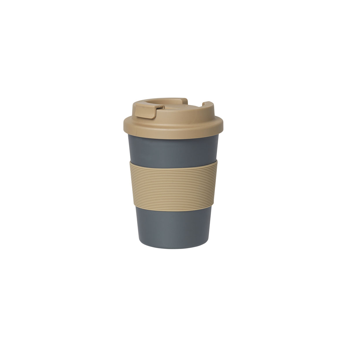 Kruze-lidznemsanai-To-Go-Coffee-Cup,-Blue-Spruce_Caramel,-Fabelab