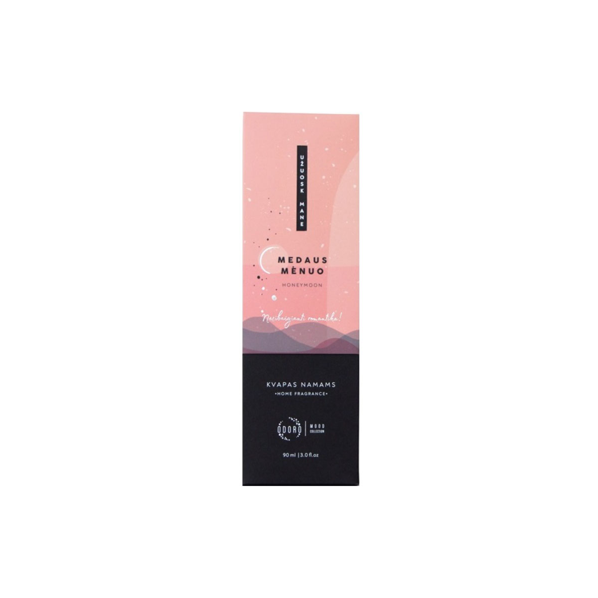 Majas-smarza-Honeymoon,-ar-kociniem,-Odoro-Mood Odoro Home fragrance mājas aromāts ar kociņiem Honeymoon aromāts