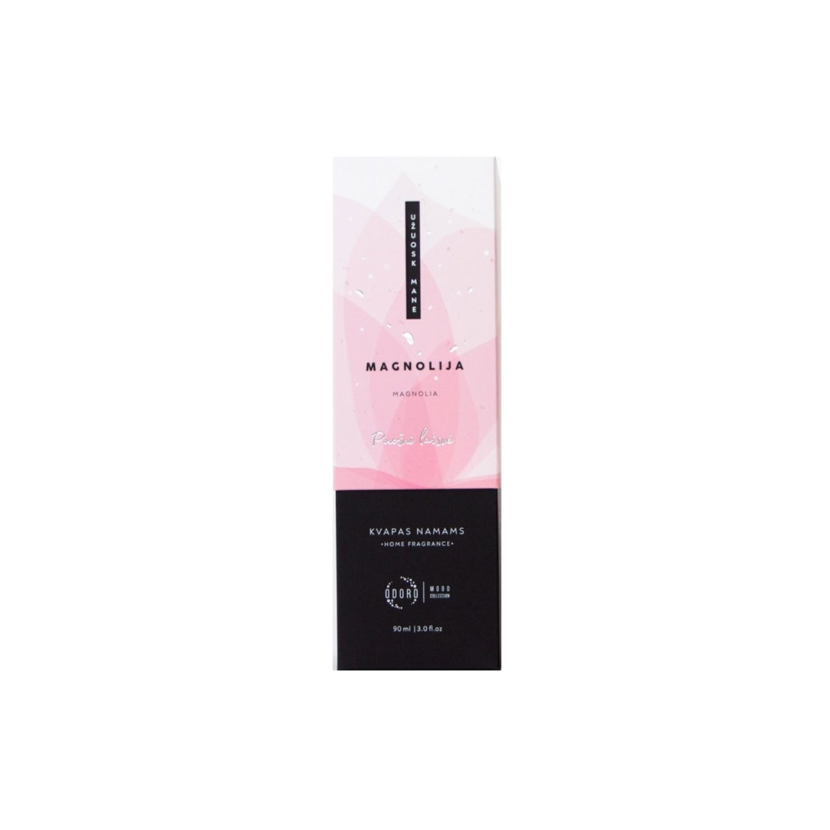 Majas-smarza-Magnolia,-ar-kociniem,-Odoro-Mood Odoro Home fragrance mājas aromāts ar kociņiem Magnolia aromāts