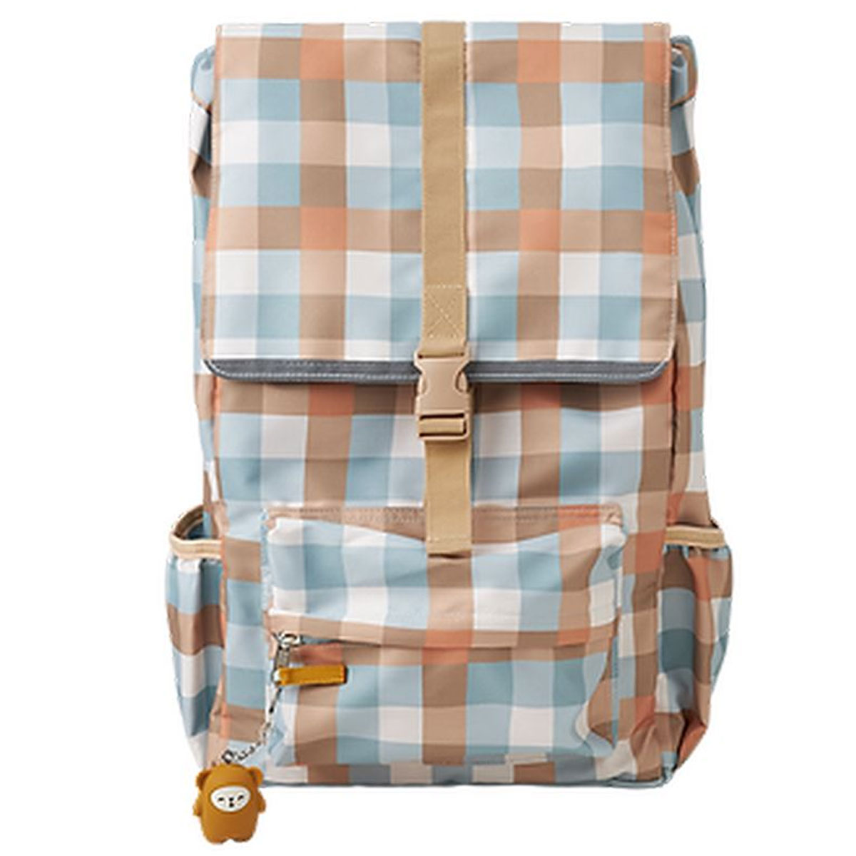 Mugursoma-Cottage-Blue-Checks,-Large-Backpack,-Fabelab