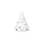 Papira-cepurisu-komplekts-Birthday,-8gab.,-My-Little-Day