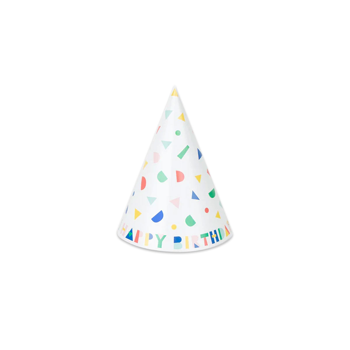 Papira-cepurisu-komplekts-Birthday,-8gab.,-My-Little-Day