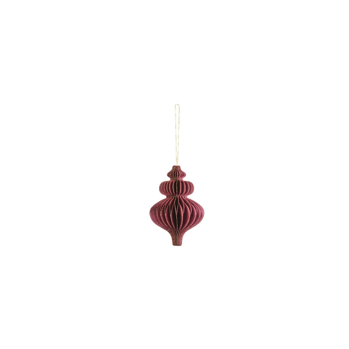 Papira-dekoracija-Honeycomb,-Icicle,-Burgundy