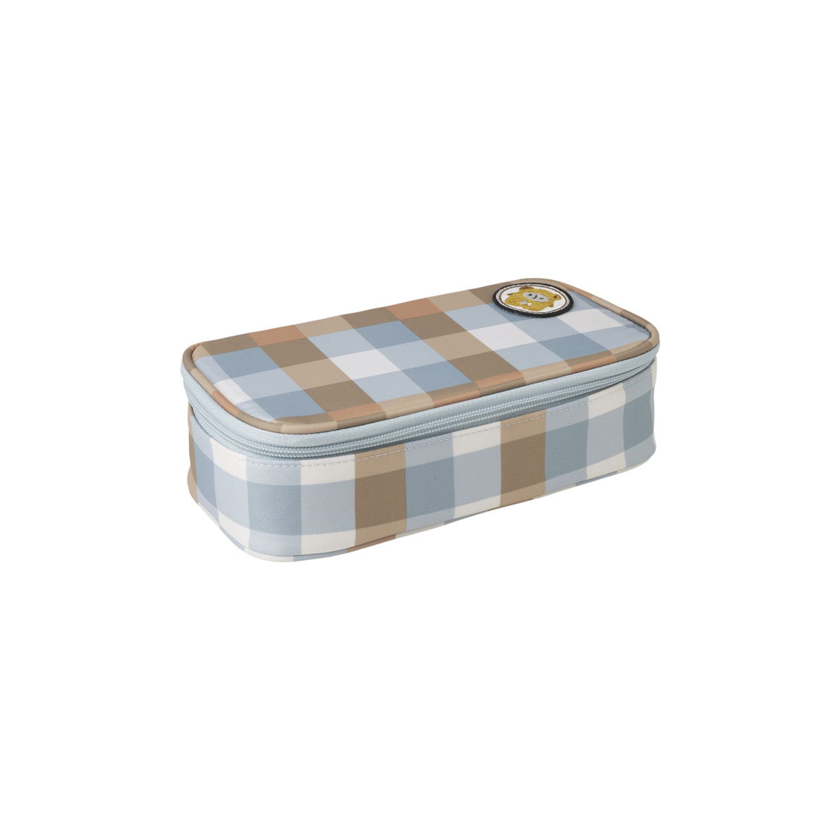 Penalis-Pencil-case,-Cottage-Blue-Cheks,-Fablab