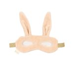 Sejas-maska,-Bunny,-Dusty-Rose,-Fabelab