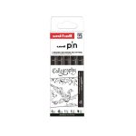 2_Flomastera-tipa-pildspalvu-komplekts-UNI-PIN-Calligraphy,-5-gab