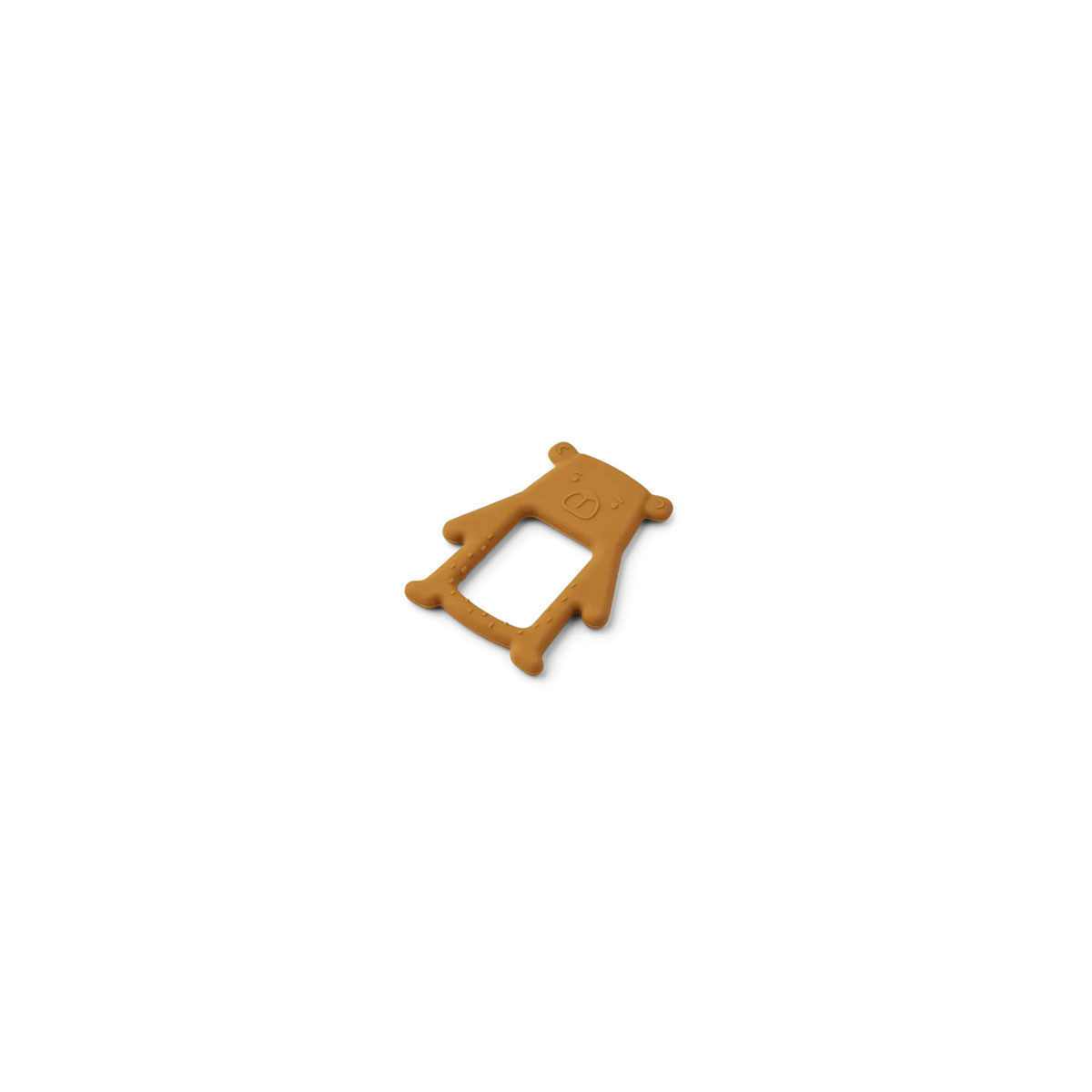 Grauzama-rotallieta-Jonathan,-Classic-teether,-Sandy-Golden-caramel,-2-pack,-Liewood