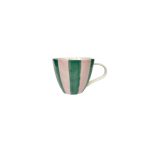 Keramikas-kruze-Striped-Mug,-Purple-Green