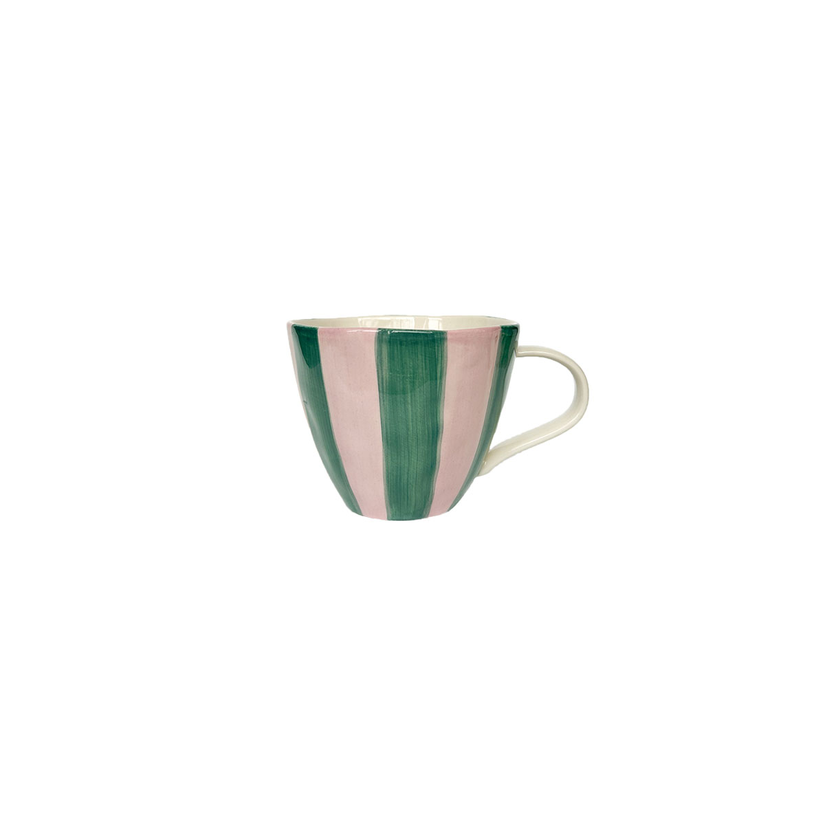 Keramikas-kruze-Striped-Mug,-Purple-Green