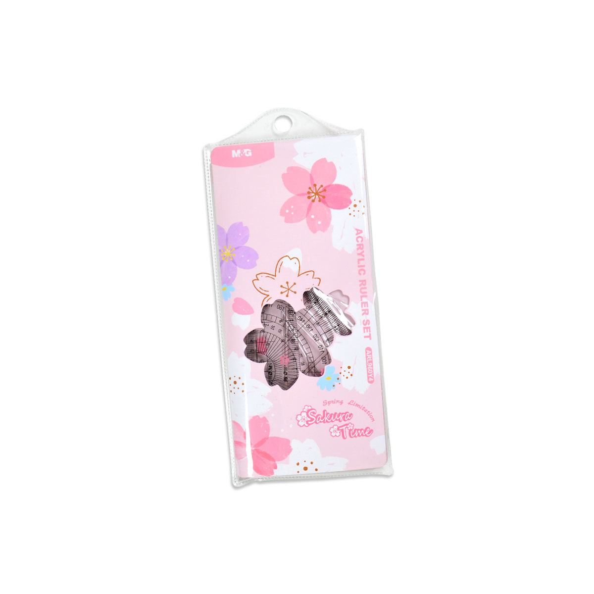 Linealu-komplekts-Summer-Sakura-time,-4-gab.