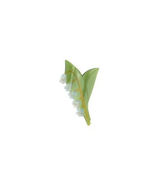Hair clip Lily of the valley, Coucou Suzette
