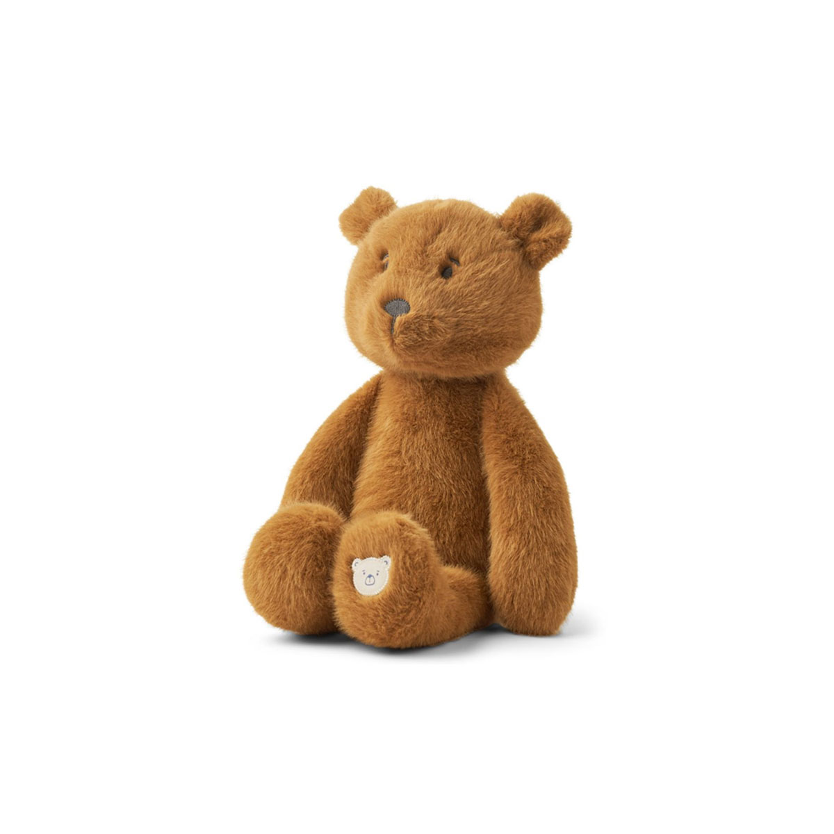 Miksta-rotallieta-Berto-Bear-Teddy,-Golden-Caramel,-Liewood Mīkstā rotaļlieta Berto Teddy bear no Liewood