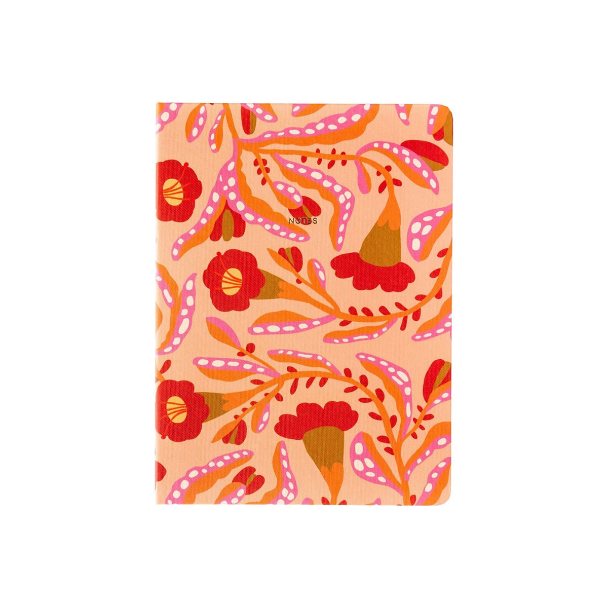 Piezimju-gramata-Happy-Flowers,-Fabrique-Notebook,-A--Journal