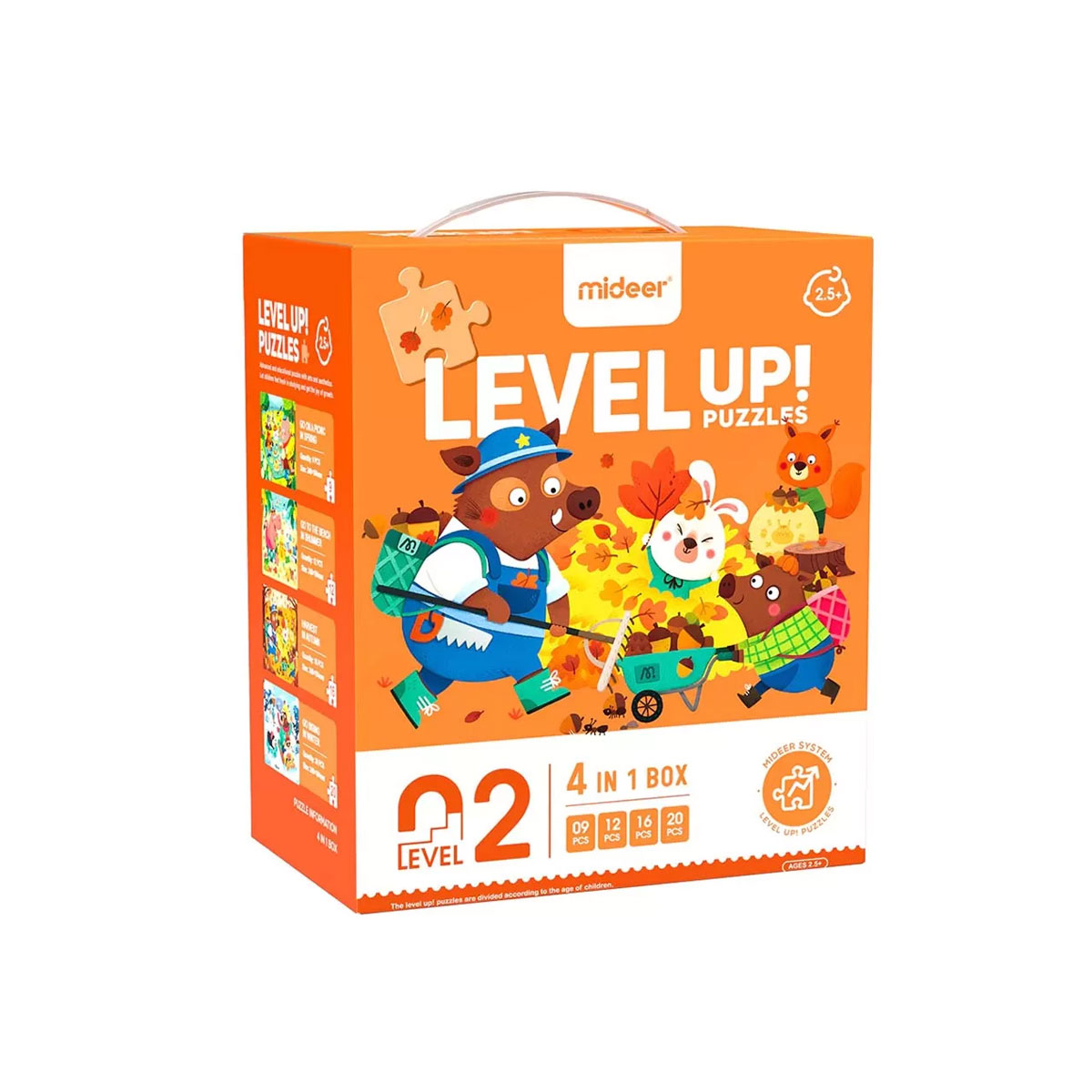 Puzle-Level-up,-2,-Forest-Seasons,-Mideer