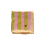 Zida-lakats-Il-sole,-stripes-Dolce-pink--Lemon-leaf,-The-Sticky-Sis-Club