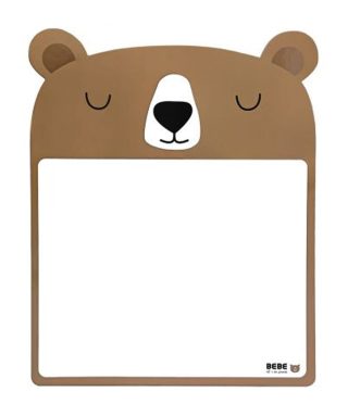 Zīmēšanas paliktnis Bb Bear, ar flomāsteru, nodzēšams