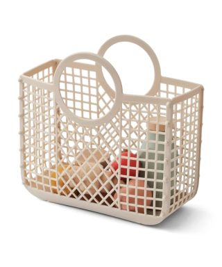 Rotaļlietu komplekts Florin Play Food & Grocery Basket, Sandy, Liewood