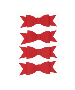 Uzlīmju komplekts Bows, 3D, 4 gab