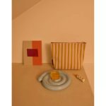 4_Kosmetikas-maks-Knitted-Stripes,-dolce-pink-+-lemon-leaf,-The-Sticky-Sis-Club The Sticky Sis Club kosmētikas maks knitted sripes, dāvanu ideja viņai