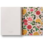 2025.gada plānotājs Roses Softcover Spiral Planner Rifle Paper