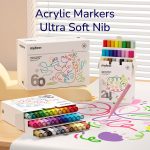 Acrylic markers-Ultra-Soft-Nib,-Brush-Tip