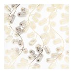 Davanu-ietinamais-papirs-Fir-branches,-white,-70-cm-x-2-m