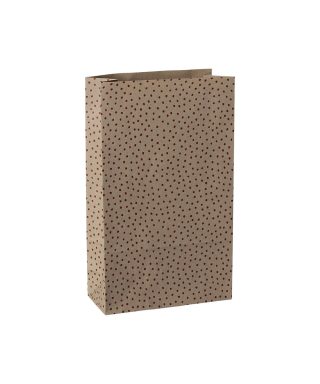 Papīra tūta Gift bag, Large, Polka red, Mouse, Maileg