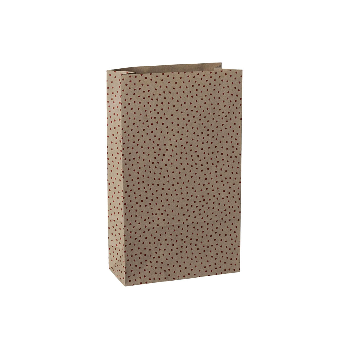 Papira-tuta-Gift-bag,-Large,-Polka-red,-Mouse,-Maileg