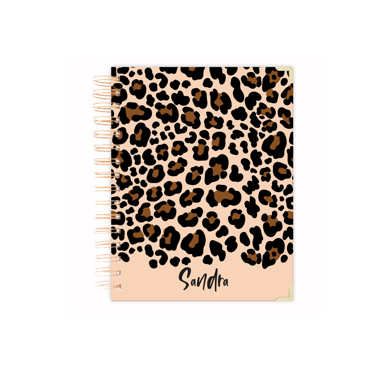Piezimju-gramata-Leopard,-liniju,-Simply-Notebook