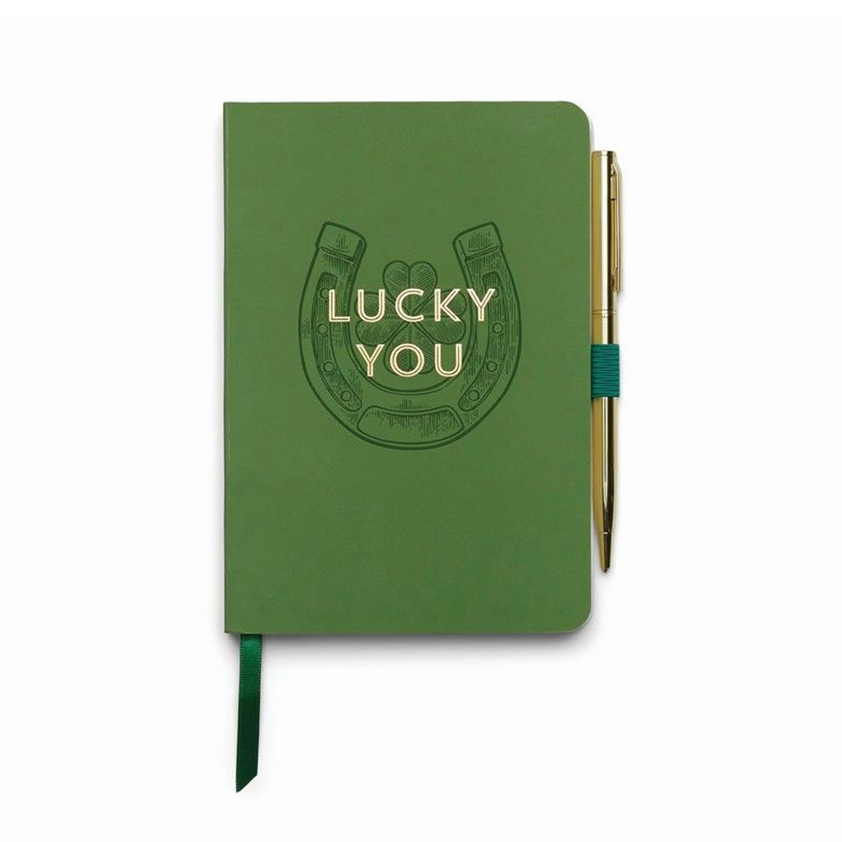 Piezimju-gramata-Lucky-you,-ar-pildspalvu,-liniju-lapas Piezīmju grāmata ar pildspalvu Lucky you