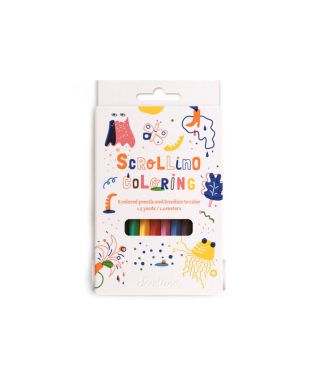 Ritināmā grāmata Scrollino Coloring, Scrollino