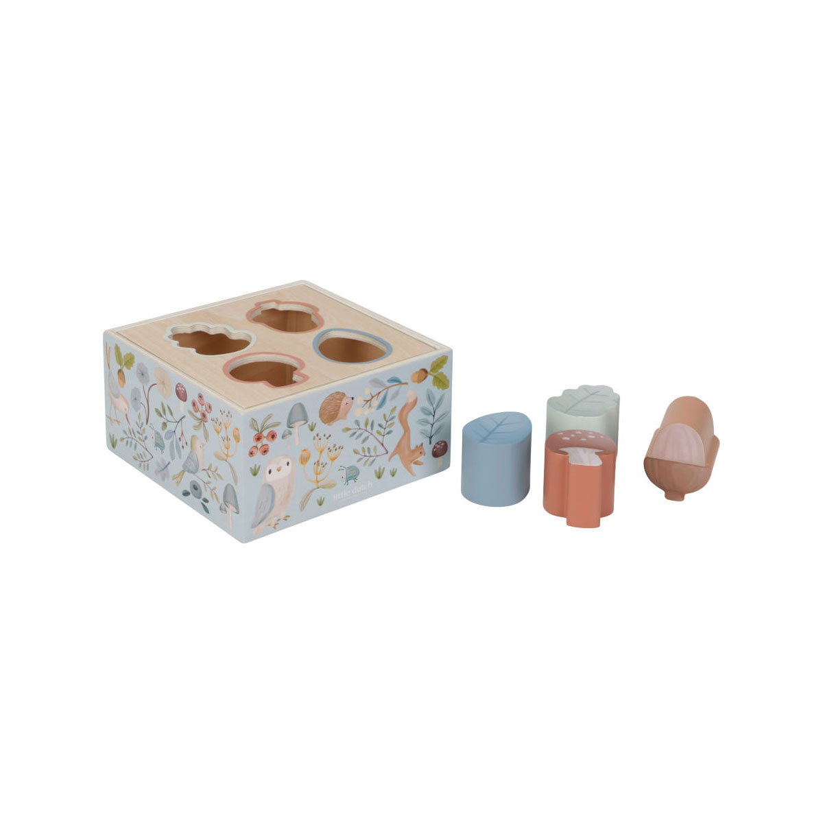 Rotallieta-Shape-Sorter,-Forest-Friends,-Little-Dutch