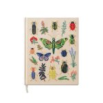 Skicu-gramata-Curio-Embroidered-Sketchbook,-Rifle-Paper-Co. Rifle Paper Co Skiču grāmata bloks, klade pierakstiem