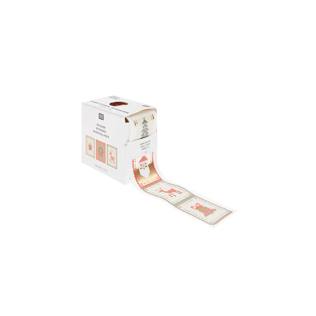 Uzlīmju komplekts Christmas Mail Ziemassvētkiem