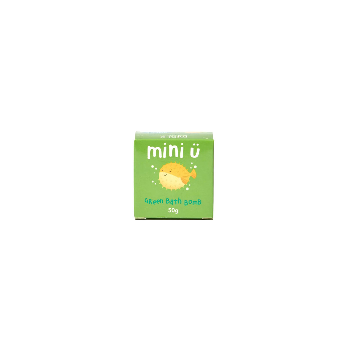 Vannas-bumba-berniem-Green-Bath-Bomb,-50-g,-Mini-U