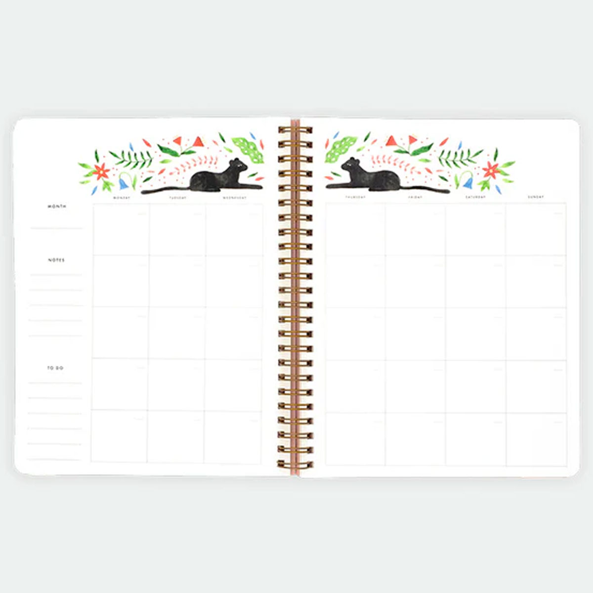 3_Piezimju-gramata-Green-Jungle,-Monthly-Planner,-All-the-ways-to-say