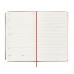 3_Planotajs-Moleskine-2025,-13-x-21-cm,-Weekly,-Hardcover,-Red Moleskine 2025.gada plānotājs ikdienai, darbam