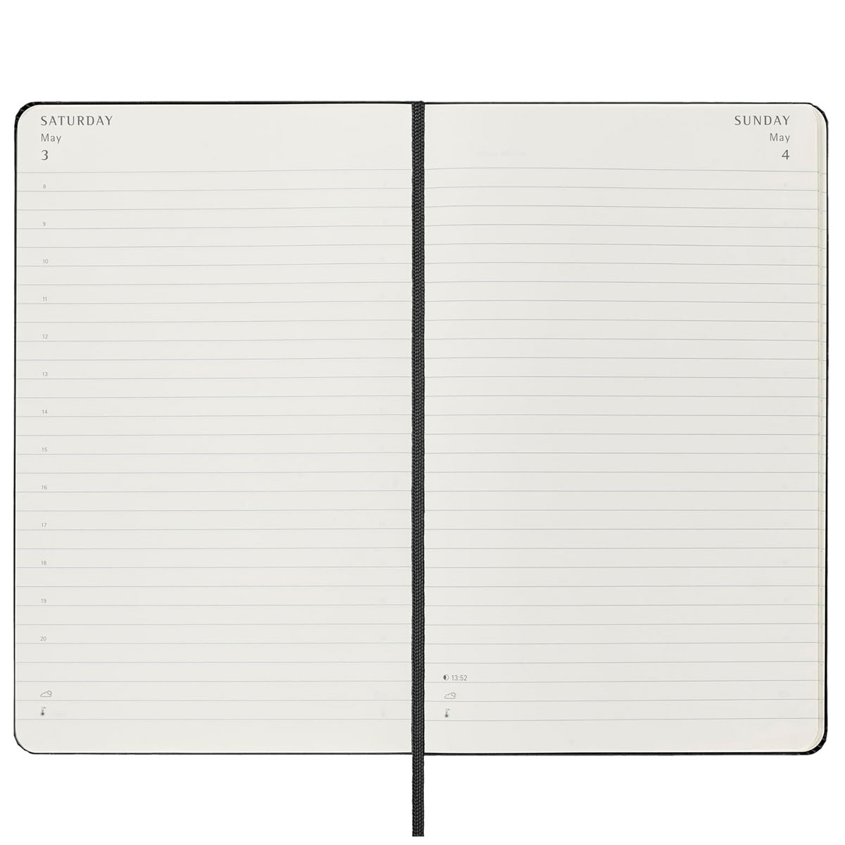 Moleskine 2025.gada plānotājs ikdienai, darbam