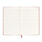 4_Planotajs-Moleskine-2025,-13-x-21-cm,-Weekly,-Hardcover,-Red Moleskine 2025.gada plānotājs ikdienai, darbam