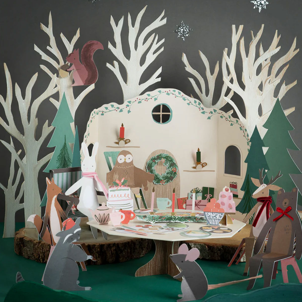 5_Adventes-kalendars-Owl's-Party-Paper-Play,-Meri-Meri
