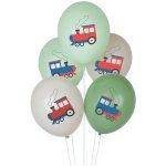 Balonu-komplekts-Train,-5-gab.,-My-Little-Day