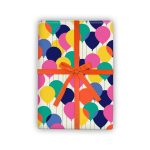 Davanu-iesainojamais-papirs-Balloons,-3-m-x-0.7-m,-rullis