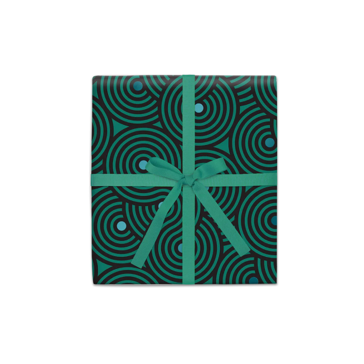 Davanu-iesainojamais-papirs-Noodle-Emerald,-loksne