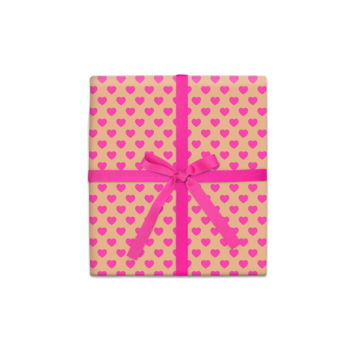Davanu-iesainojamais-papirs-Pink-Hearts,-3-m-x-0.7-m,-rullis